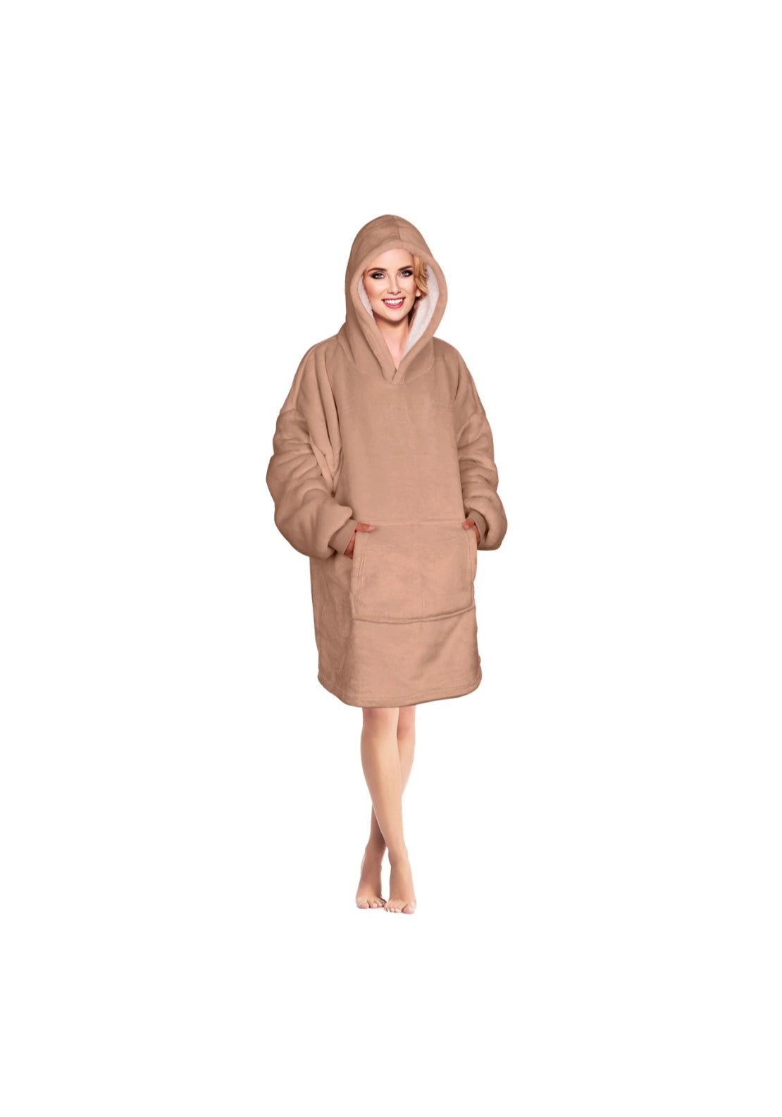 Adult Snuggle Hoodie - Beige