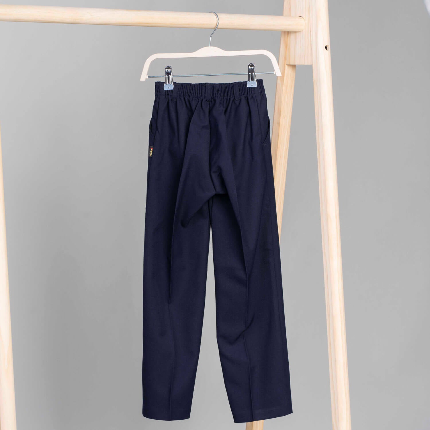 Skippy Full Elastic Slacks - Navy 2 Shaws Department Stores