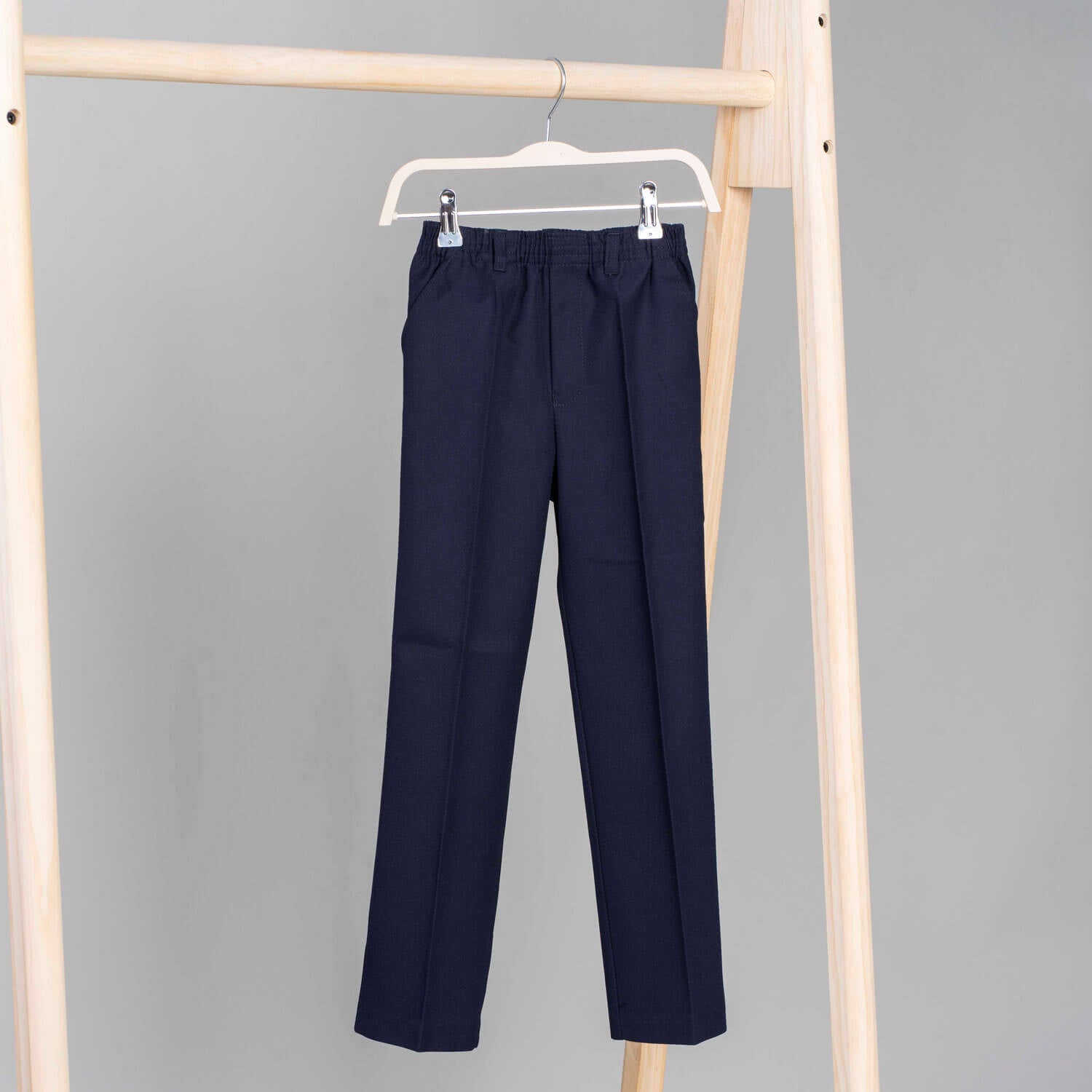 Skippy Full Elastic Slacks - Navy 1 Shaws Department Stores