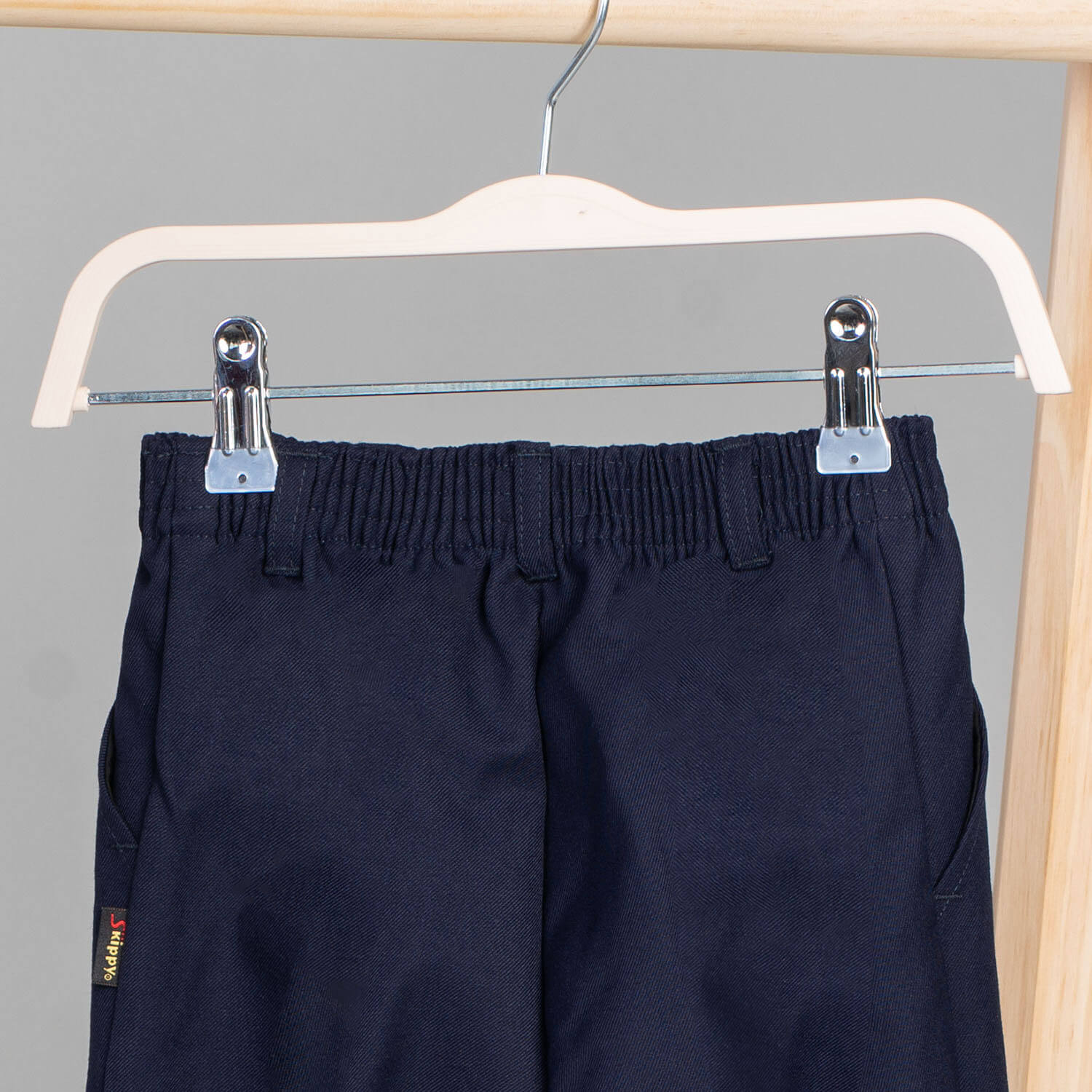 Skippy Full Elastic Slacks - Navy 3 Shaws Department Stores