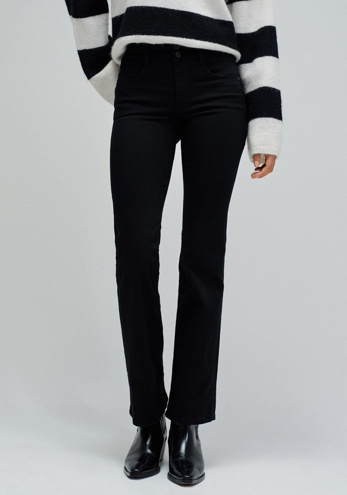 Salsa Secret Push In Bootcut Jeans - Black 1 Shaws Department Stores