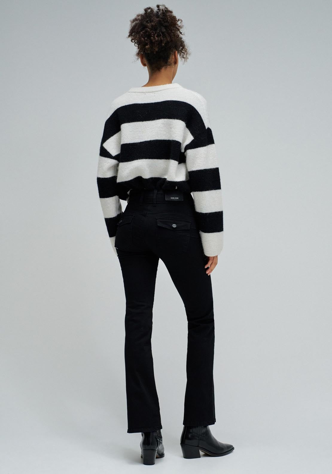 Salsa Secret Push In Bootcut Jeans - Black 2 Shaws Department Stores