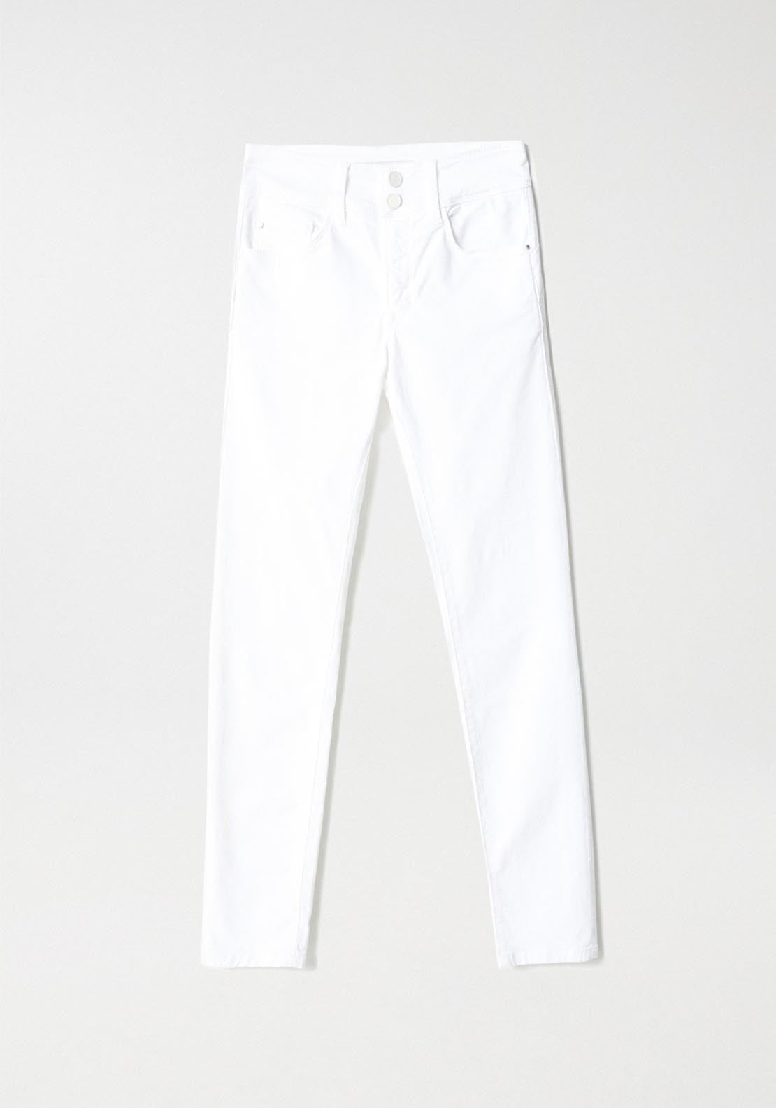 Salsa Secret Push In Skinny Jeans - White 8 Shaws Department Stores