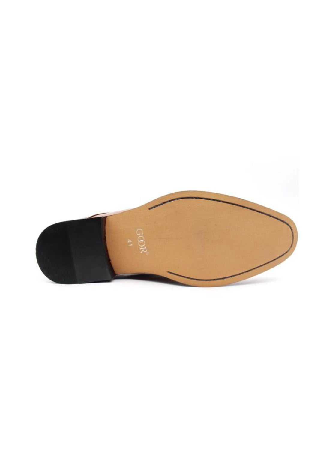 Toe Pinch Formal Shoe - Tan