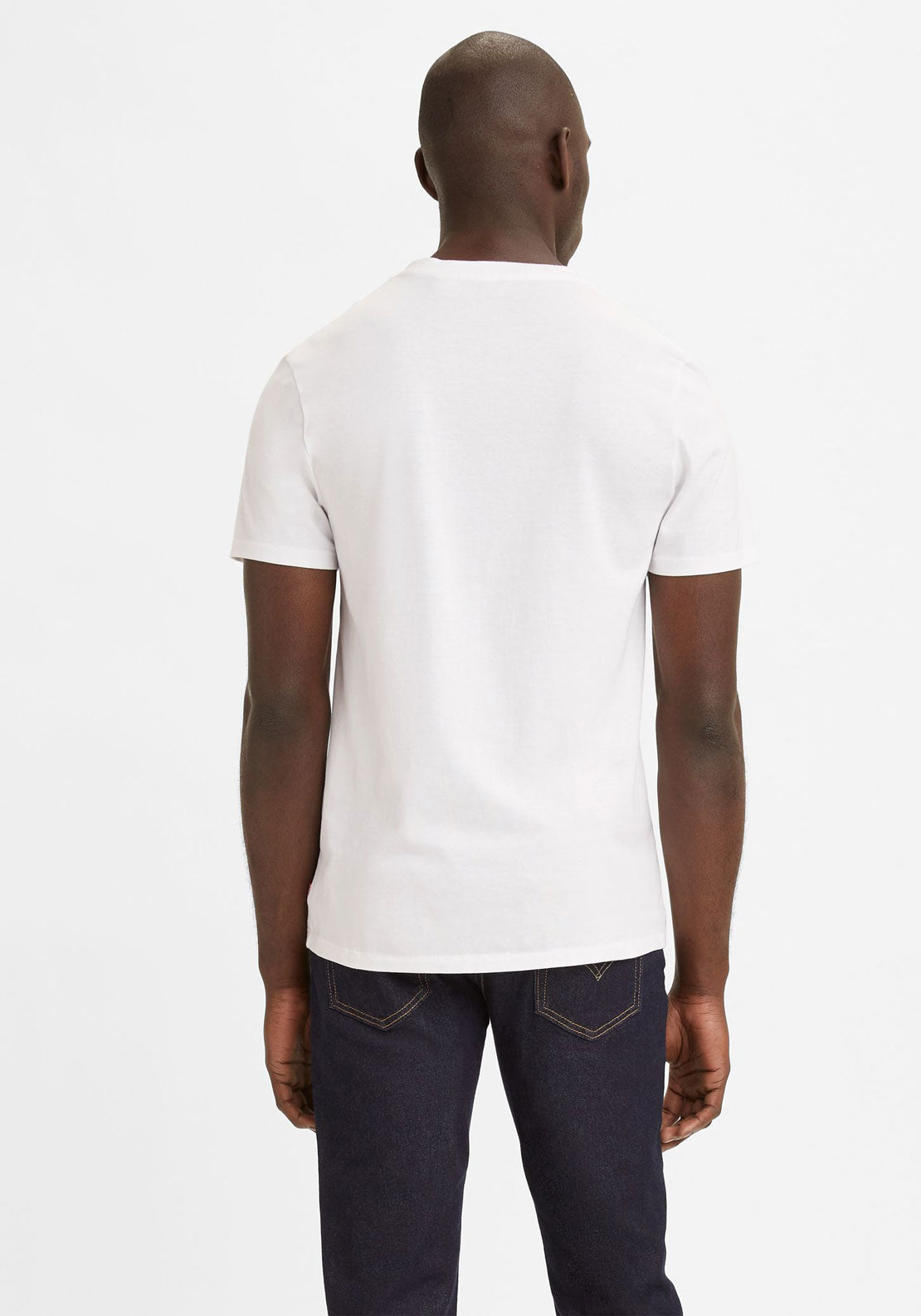 Levis Graphic Set-In Neck Housemark Graphic Tee - White 2 Shaws Department Stores