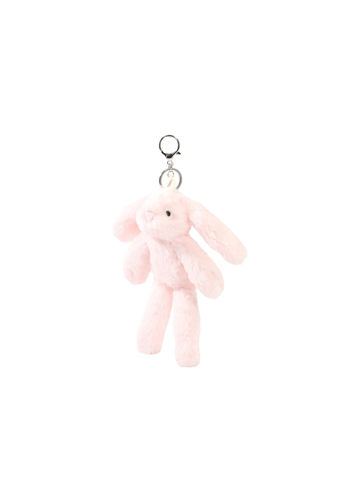 Softies Katie The Plush Light Pink Bunny Keyring - Pink 3 Shaws Department Stores