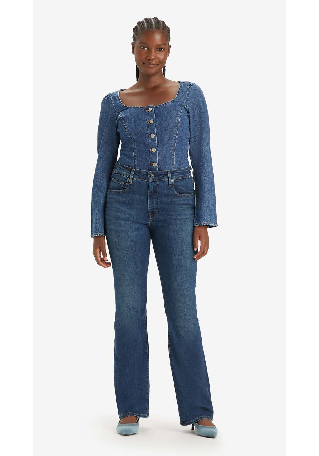 Levis 725 High Rise Bootcut 4 Shaws Department Stores