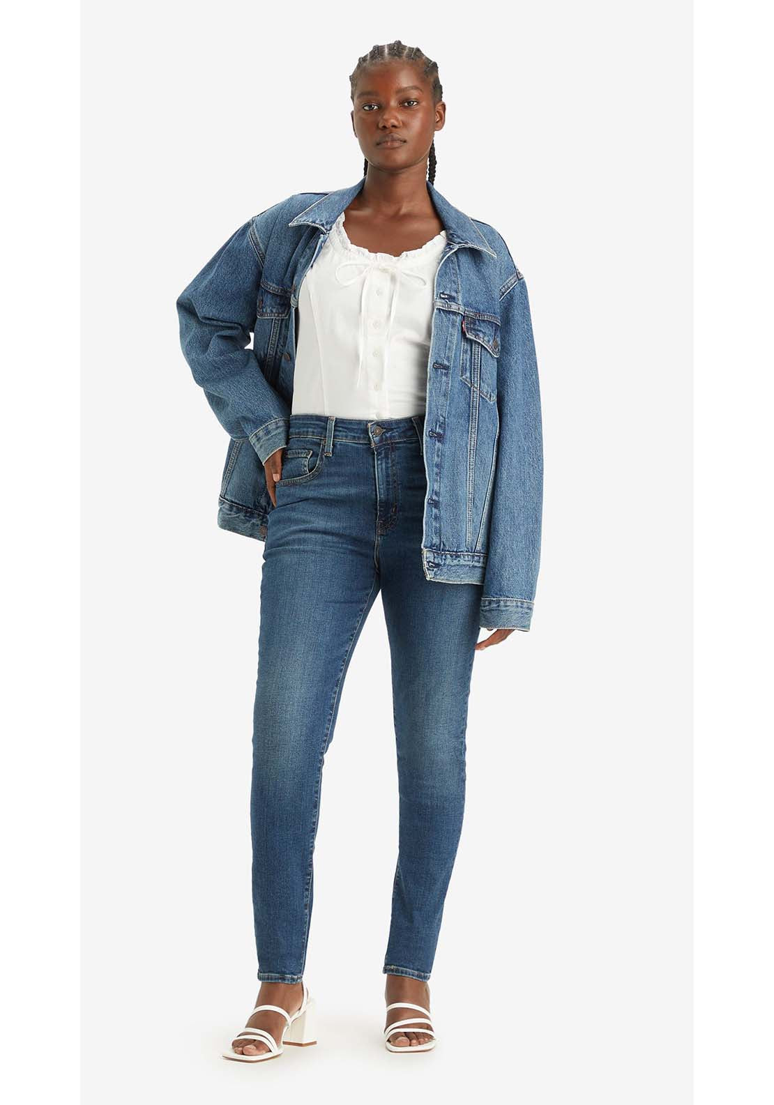 Levis 721 High Rise Skinny Jean 1 Shaws Department Stores