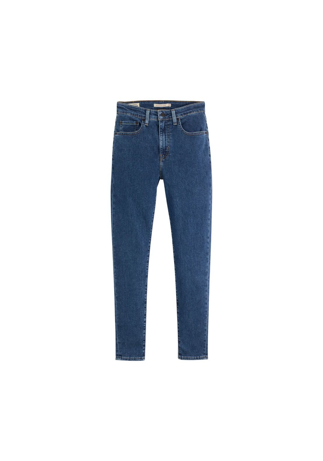 Levis 721 High Rise Skinny Jeans - Mosey Mid Stone 7 Shaws Department Stores