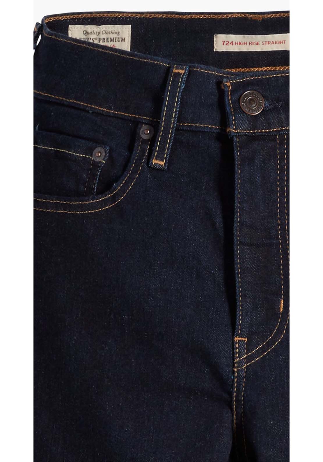 Levis 724 High Rise Straight Jean 6 Shaws Department Stores