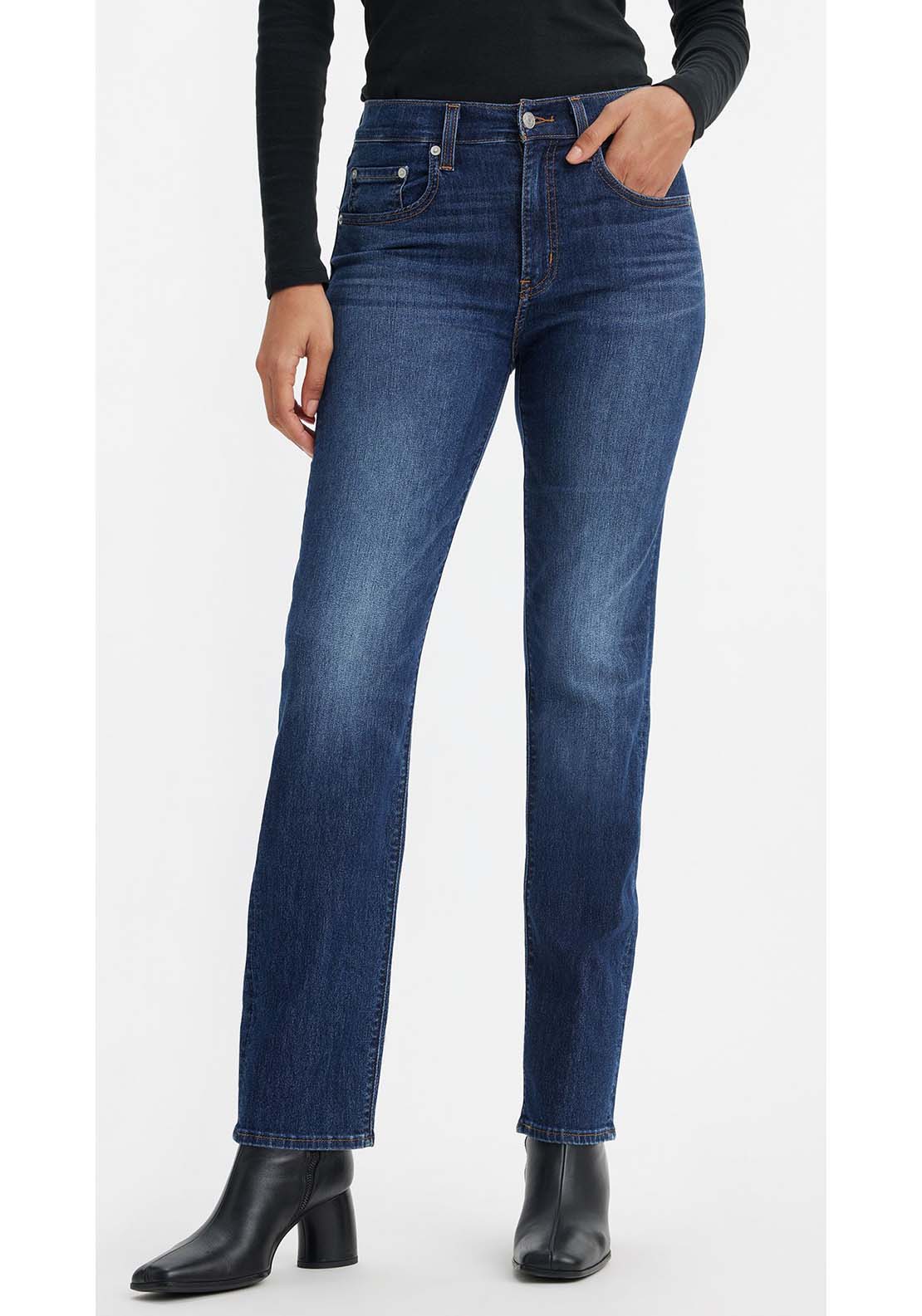 Levis 724 High Rise Straight 1 Shaws Department Stores