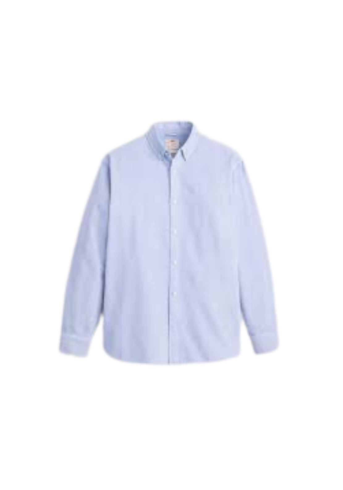 Levis Authentic 100% Cotton Button-down Shirt - Blue 4 Shaws Department Stores