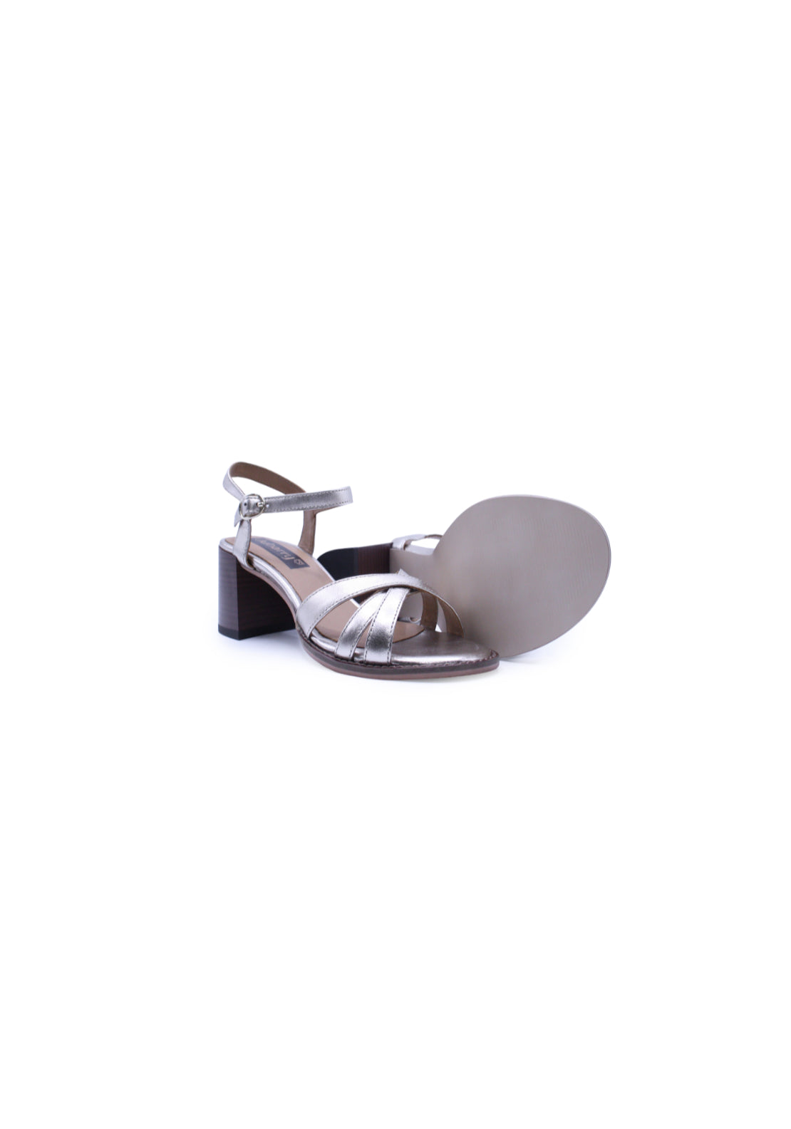 Dubarry Low Heel Strappy Sandal - Brown 4 Shaws Department Stores