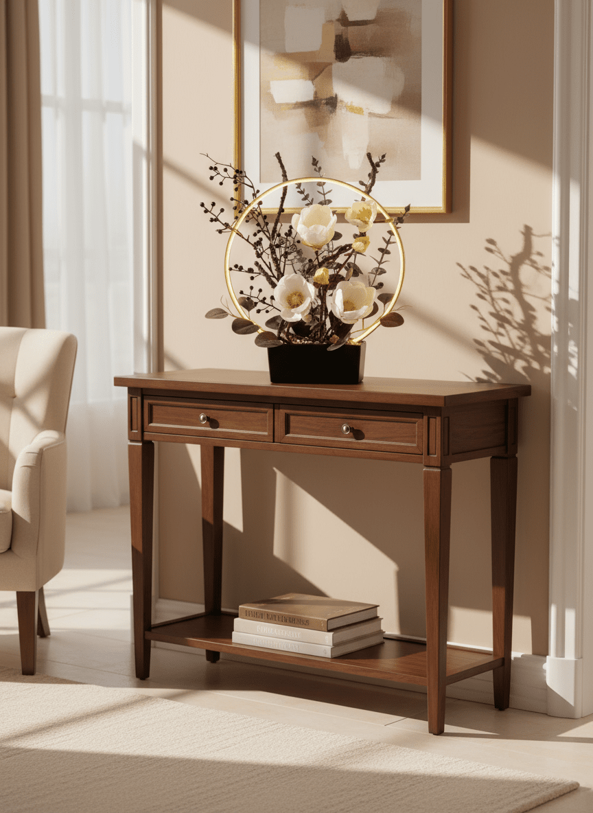 The Home Collection LED Floral Lamp 2 Shaws Department Stores