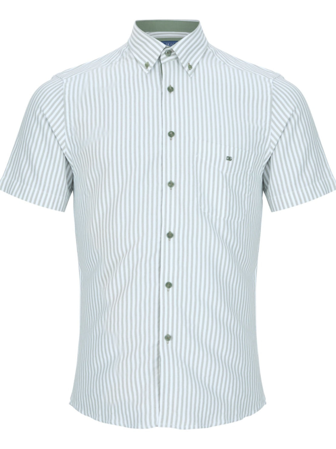 Drifter Short Sleeve Ivano Shirt - Stripe 1 Shaws Department Stores