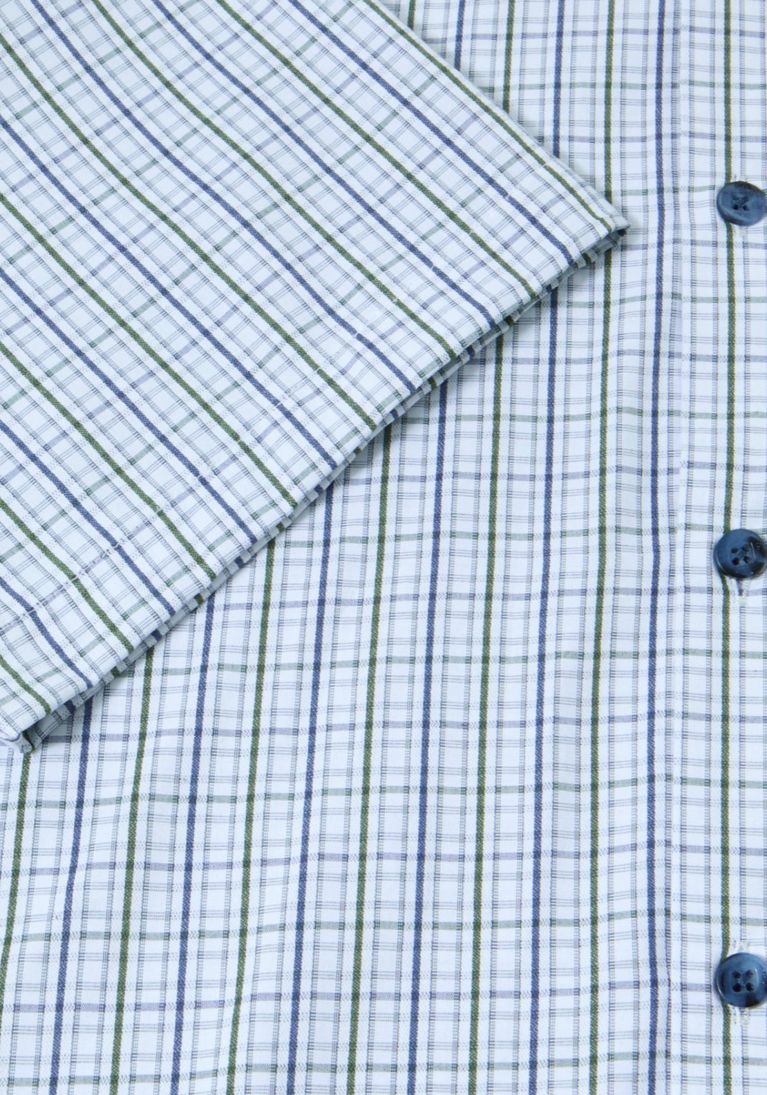 Drifter Short Sleeve Stripe Shirt - Blue 27 4 Shaws Department Stores
