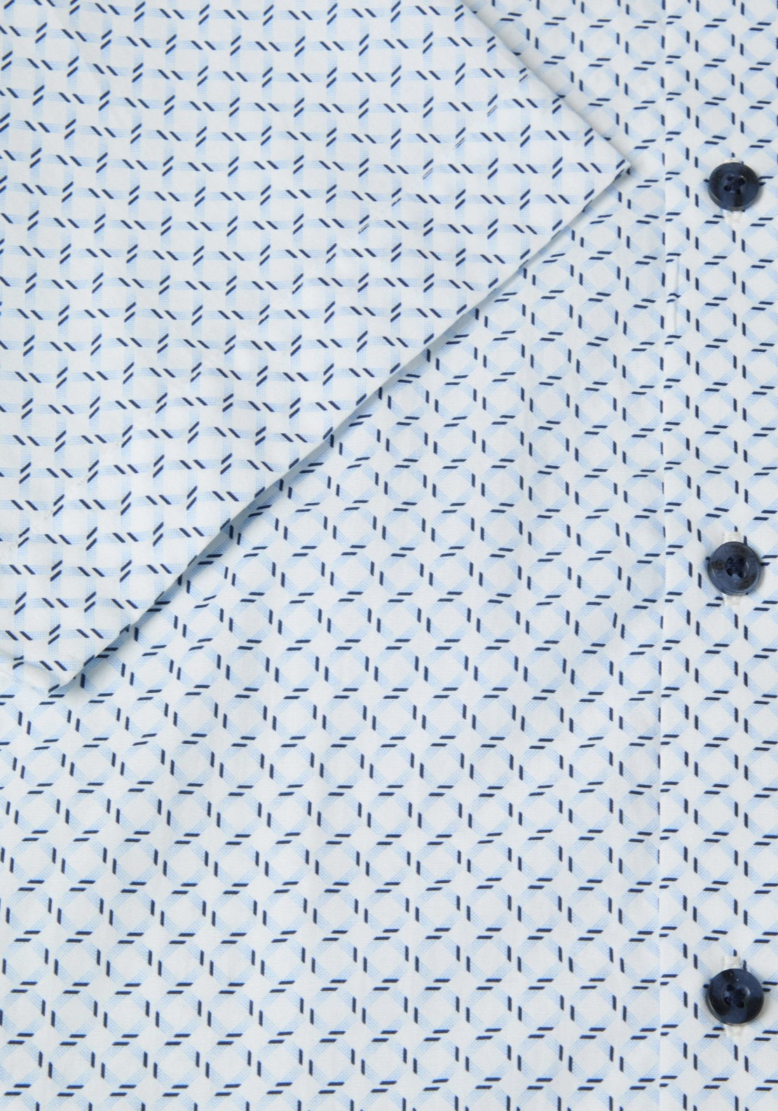 Drifter Printed Short Sleeve Giovanni Shirt - Blue 3 Shaws Department Stores