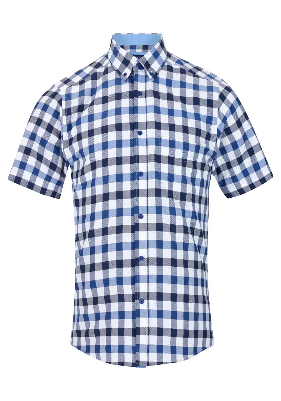 Drifter Short Sleeve Check Shirt 1 Shaws Department Stores