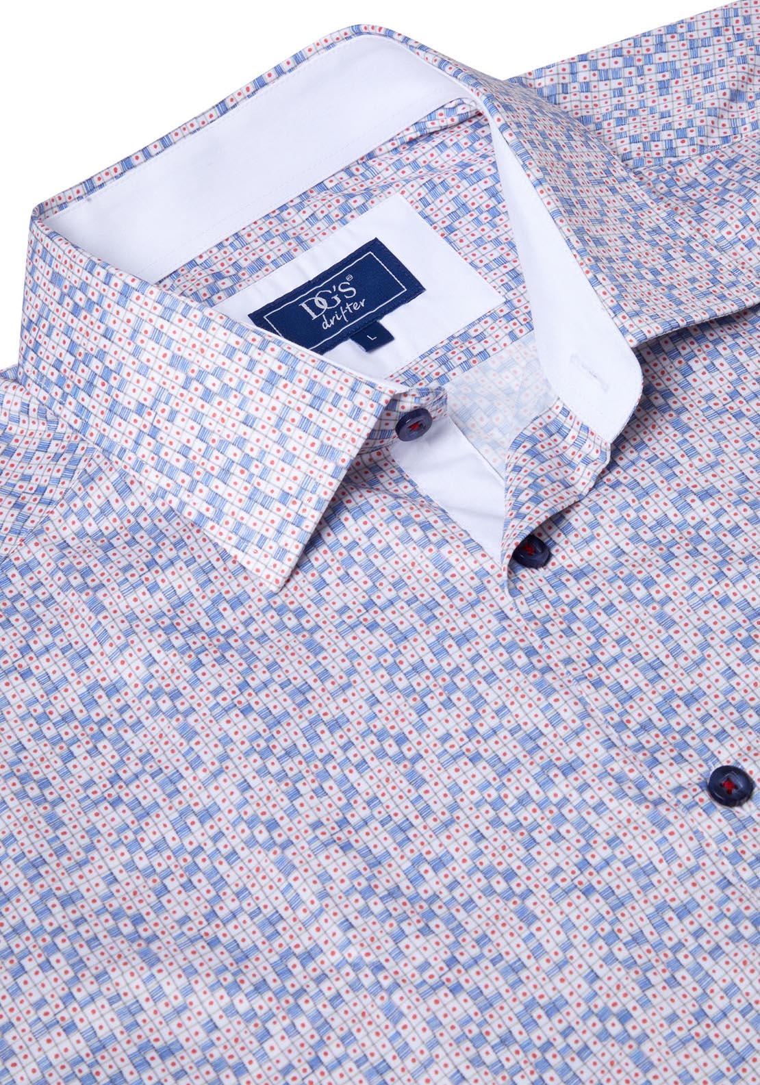 Drifter Short Sleeve Print Shirt 2 Shaws Department Stores