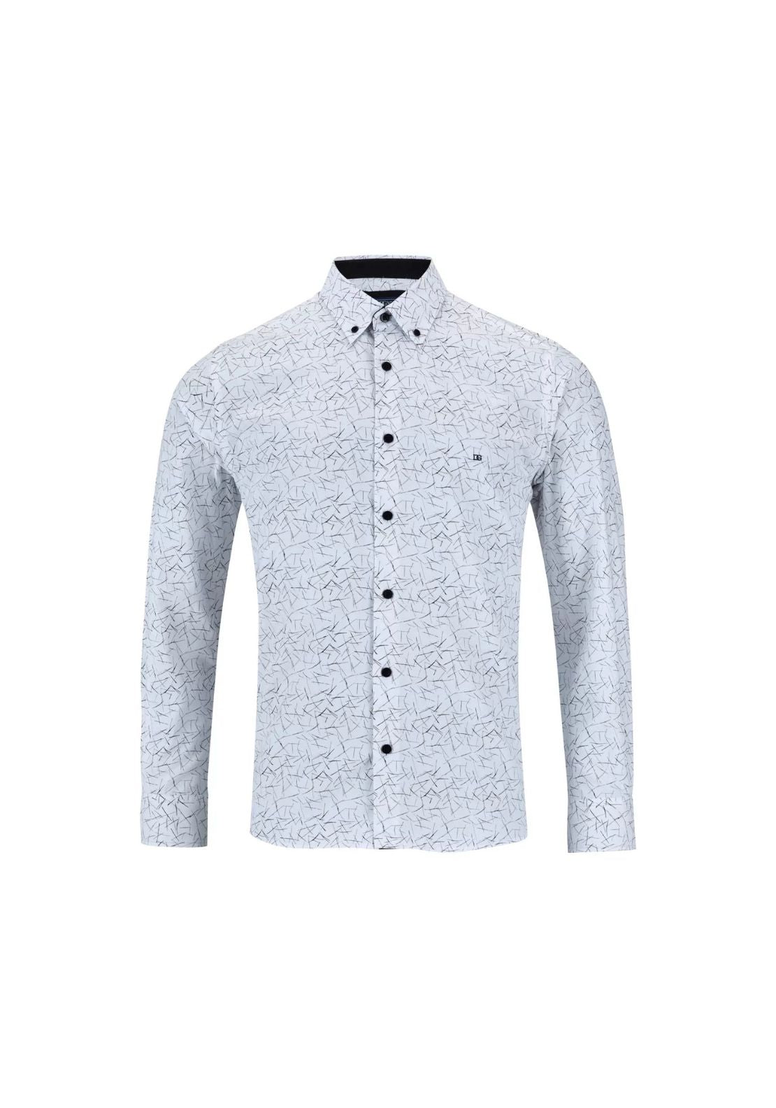 Drifter Regular Ivano Shirt - Black 1 Shaws Department Stores