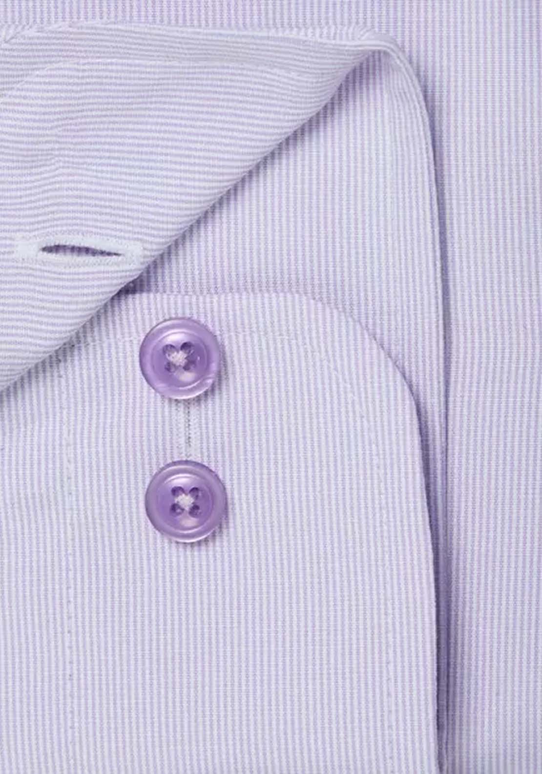 Daniel Grahame Striped Boxed Shirt - Purple 4 Shaws Department Stores