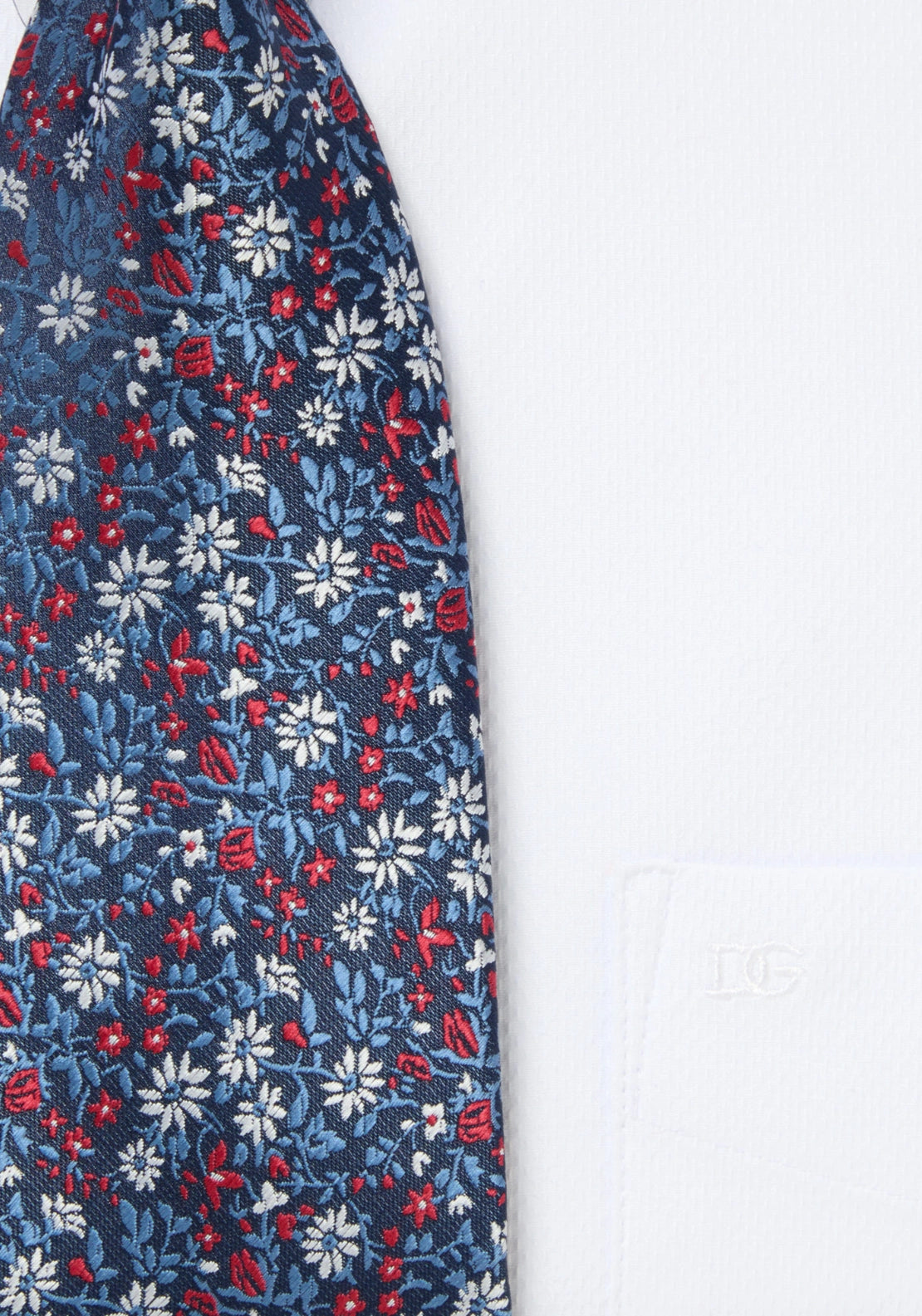 Boxed Plain Shirt - White