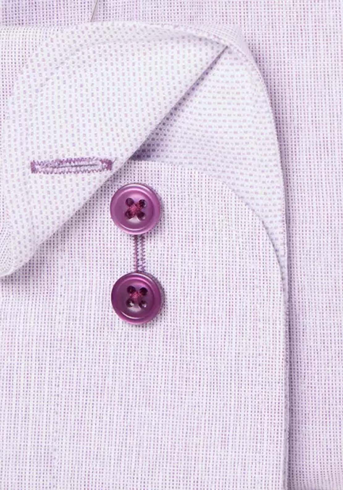 Daniel Grahame Long Sleeve Plain Shirt - Purple 3 Shaws Department Stores