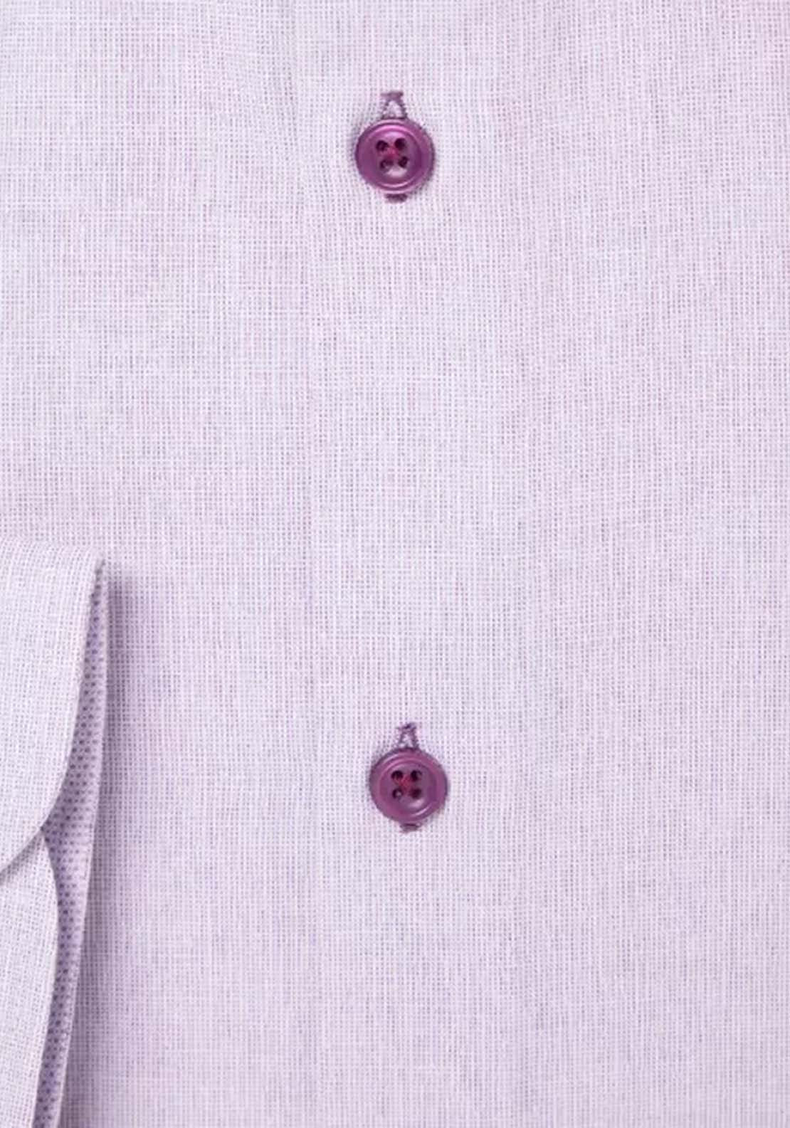 Daniel Grahame Long Sleeve Plain Shirt - Purple 2 Shaws Department Stores