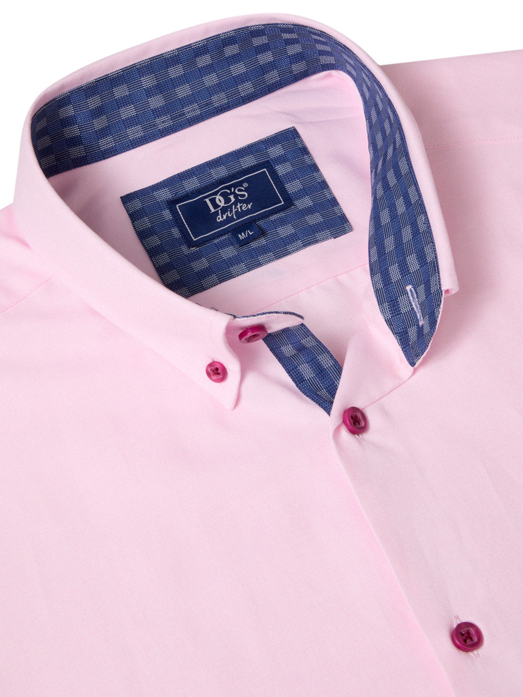 Drifter Ivano Short Sleeve Shirt - Pink 2 Shaws Department Stores