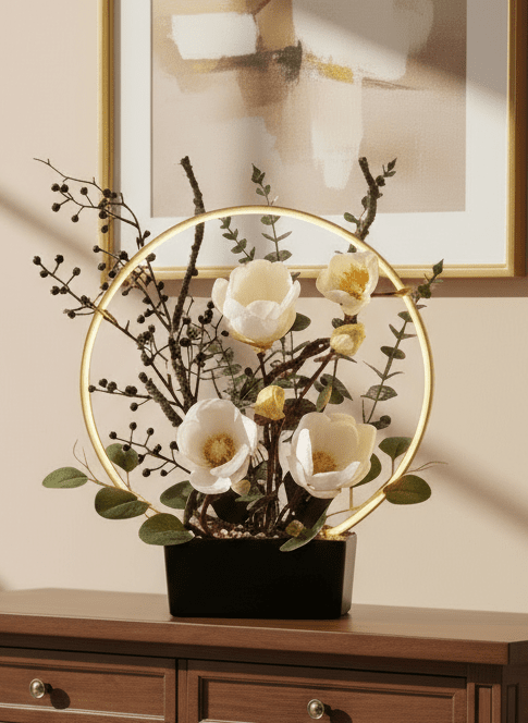The Home Collection LED Floral Lamp 1 Shaws Department Stores