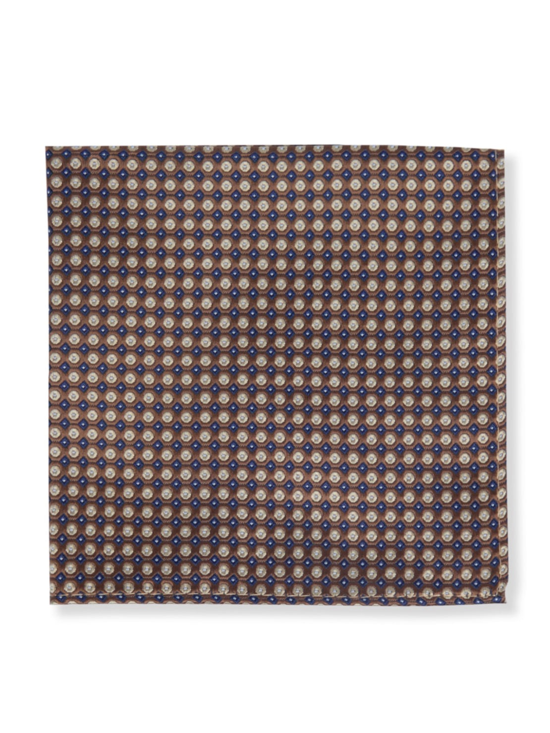 Daniel Grahame Tie &amp; Pocket Square - Brown 3 Shaws Department Stores