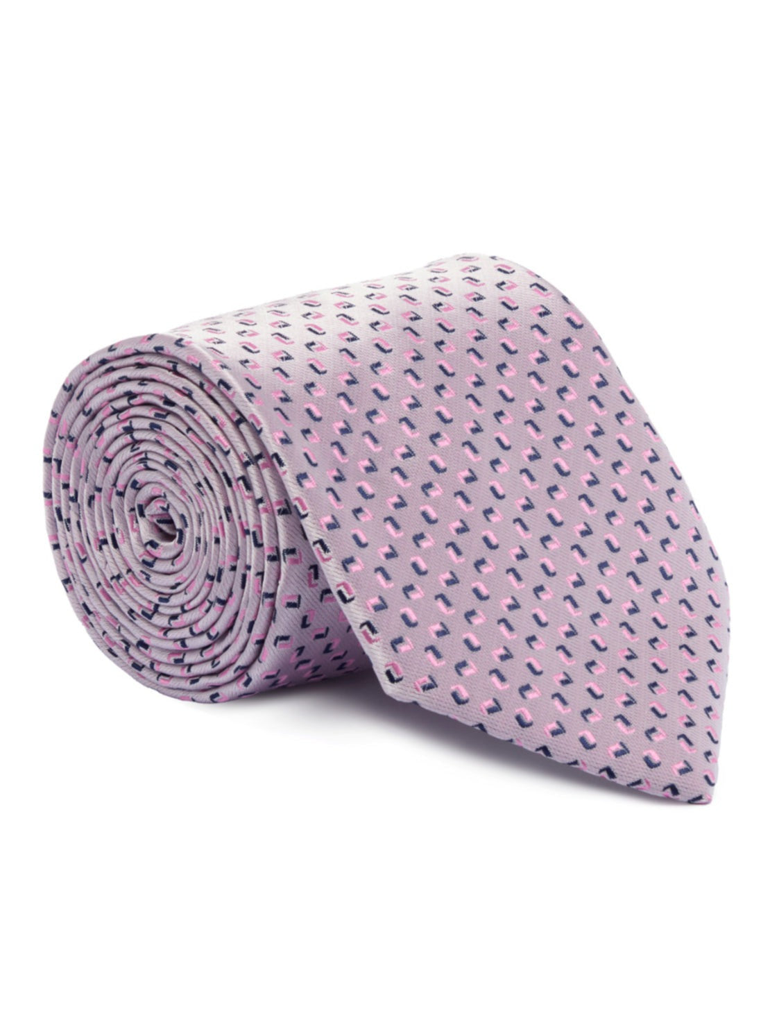 Daniel Grahame Tie &amp; Pocket Square - Pink 2 Shaws Department Stores
