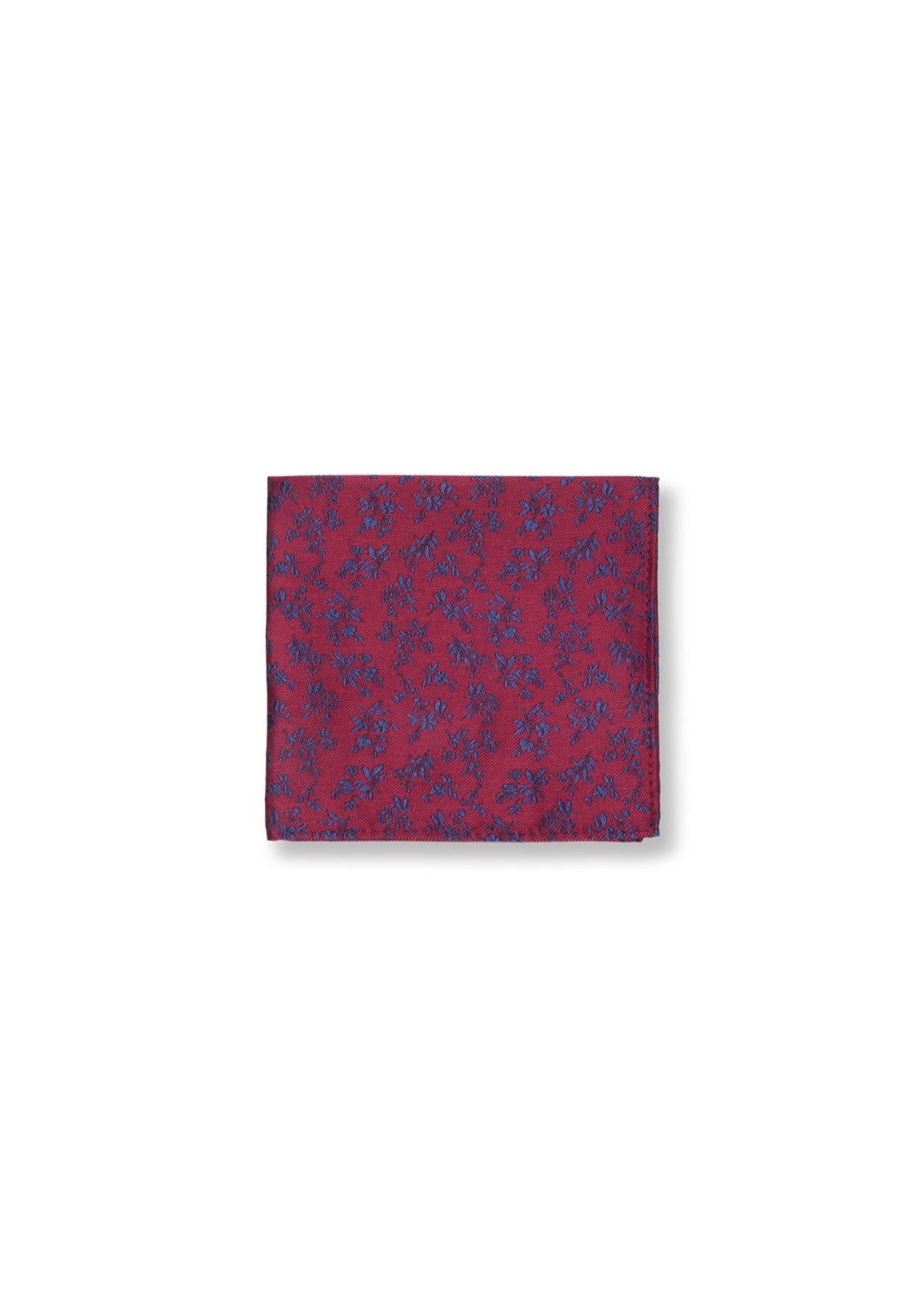Tie With Pocket Square Set - Red