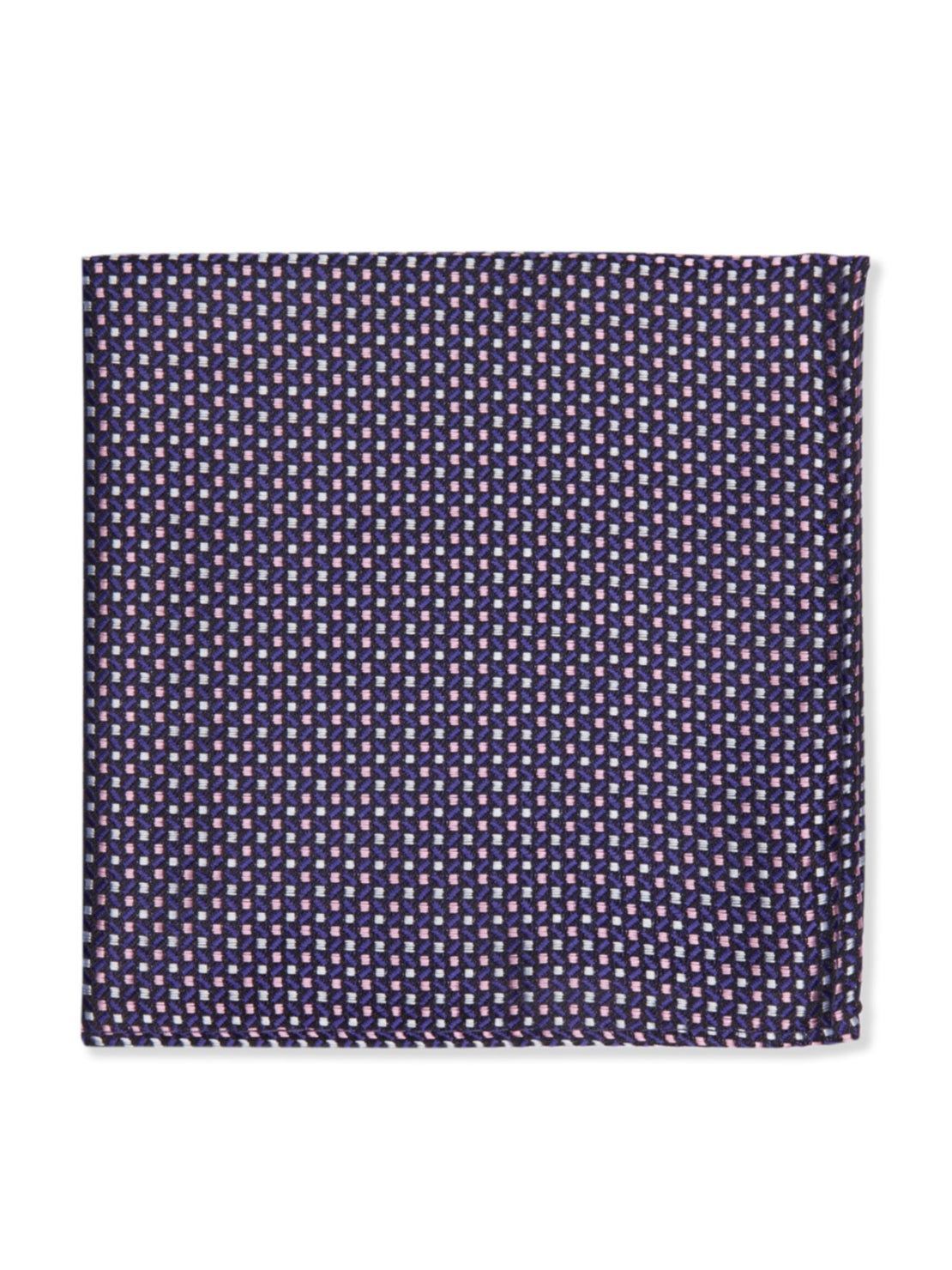 Daniel Grahame Tie &amp; Pocket Square - Purple 3 Shaws Department Stores