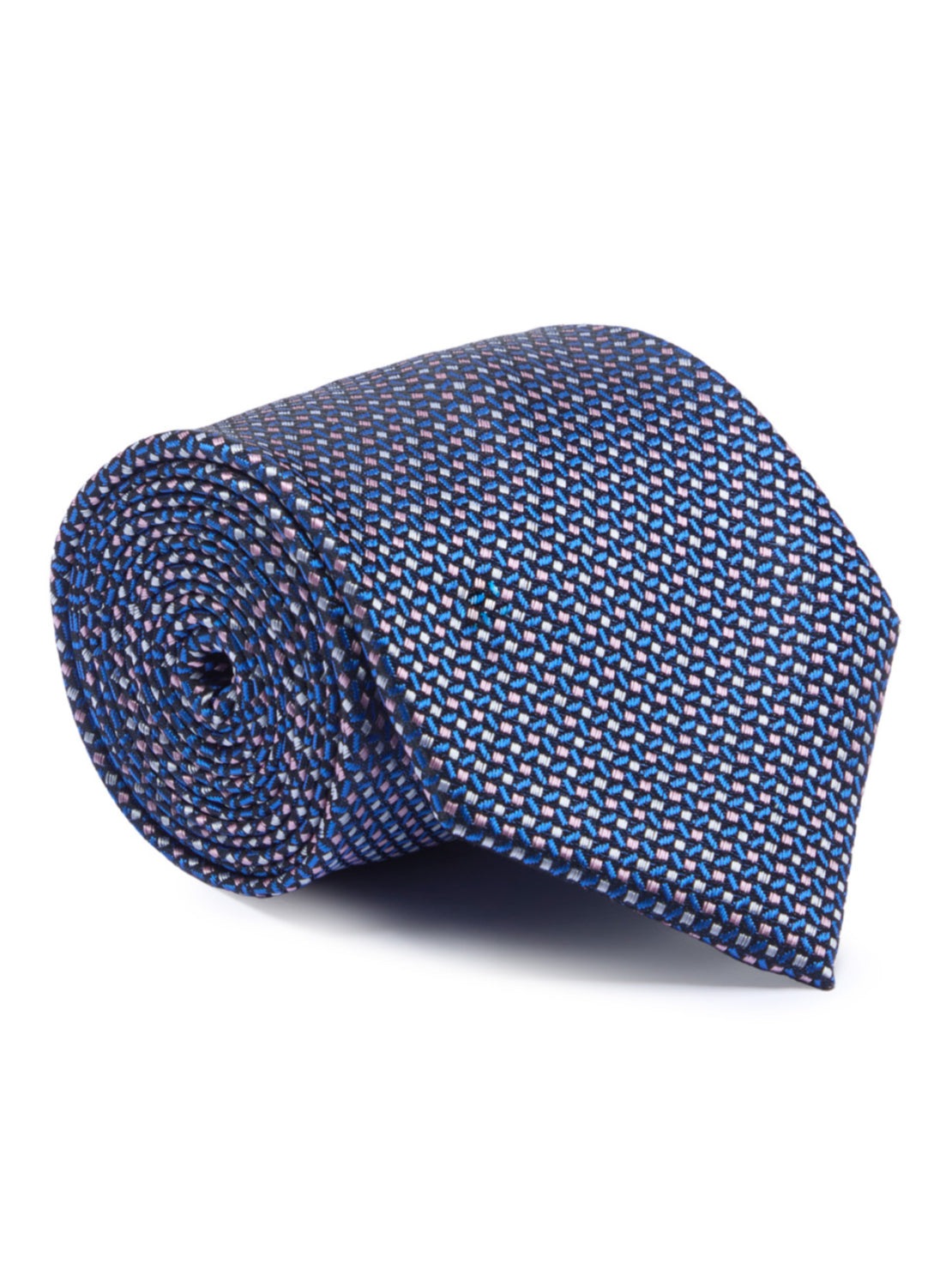 Daniel Grahame Tie &amp; Pocket Square - Navy 2 Shaws Department Stores