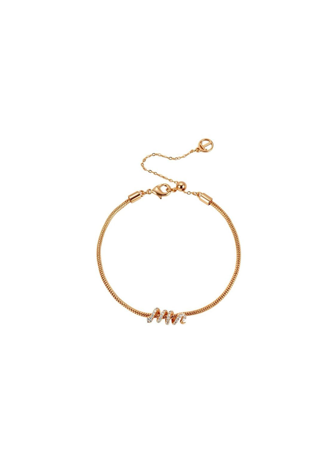 Snake Round Bracelet - Gold