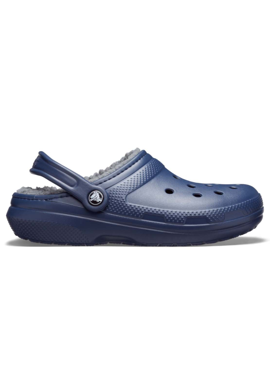 Crocs Classic Lined Clog - Navy/charcoal 2 Shaws Department Stores
