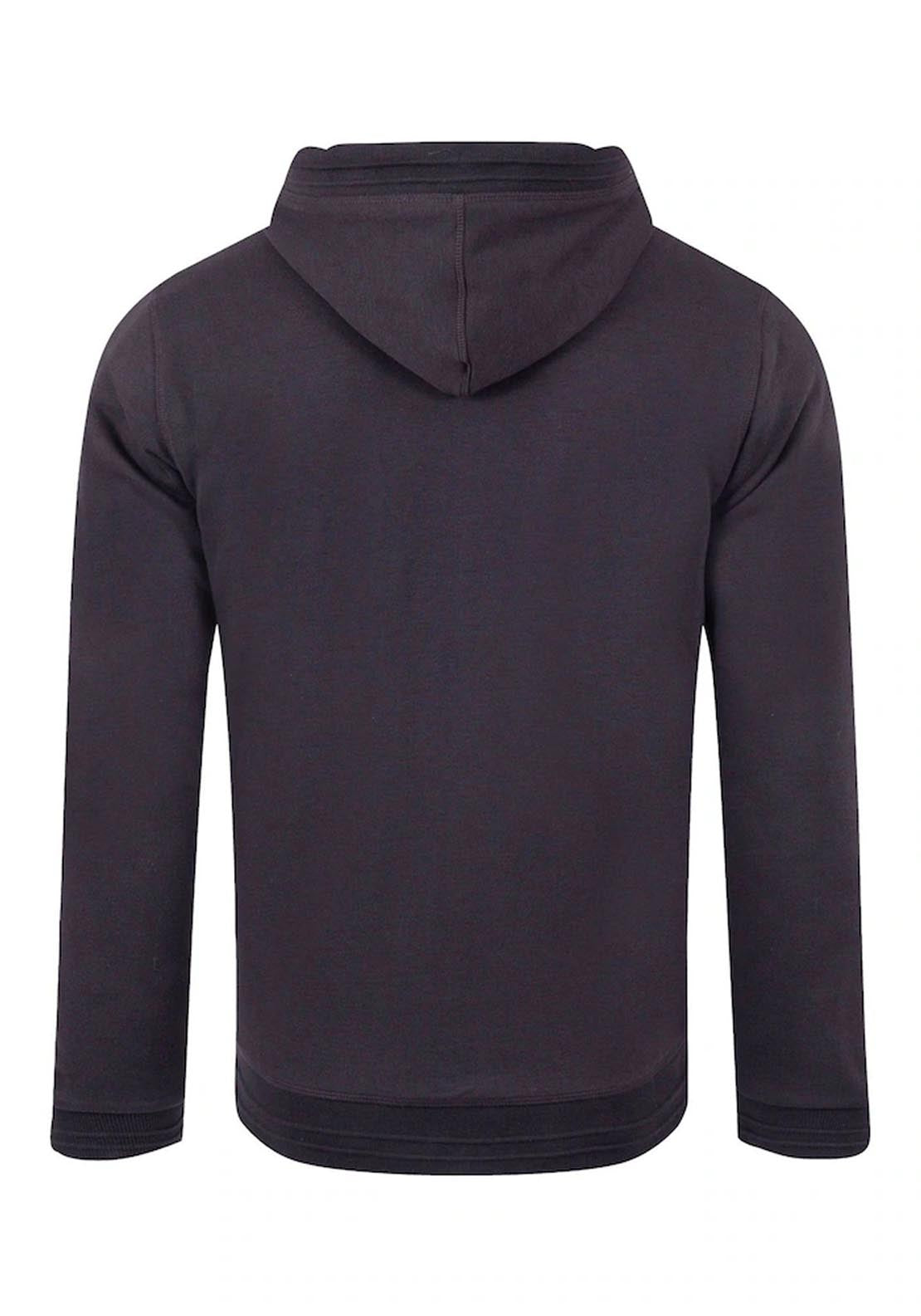 Weird Fish Camborne Borg Bonded Zip Thru Hoodie - Midnight 7 Shaws Department Stores