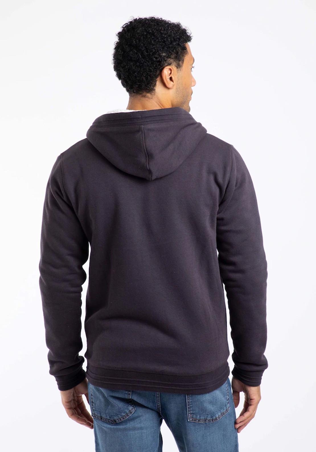 Weird Fish Camborne Borg Bonded Zip Thru Hoodie - Midnight 2 Shaws Department Stores
