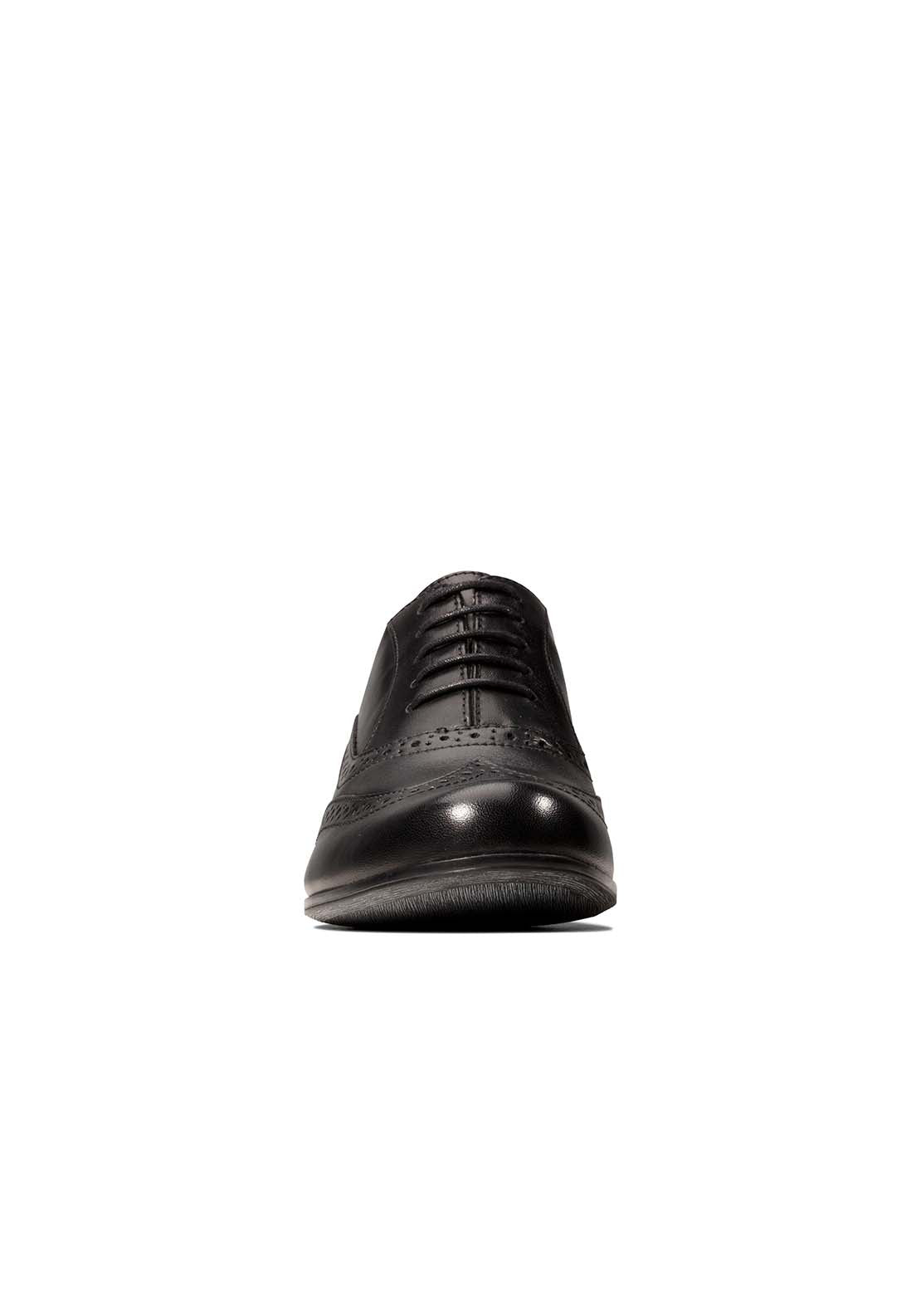 Clarks Hamble Oak Casual Shoe - Black 3 Shaws Department Stores