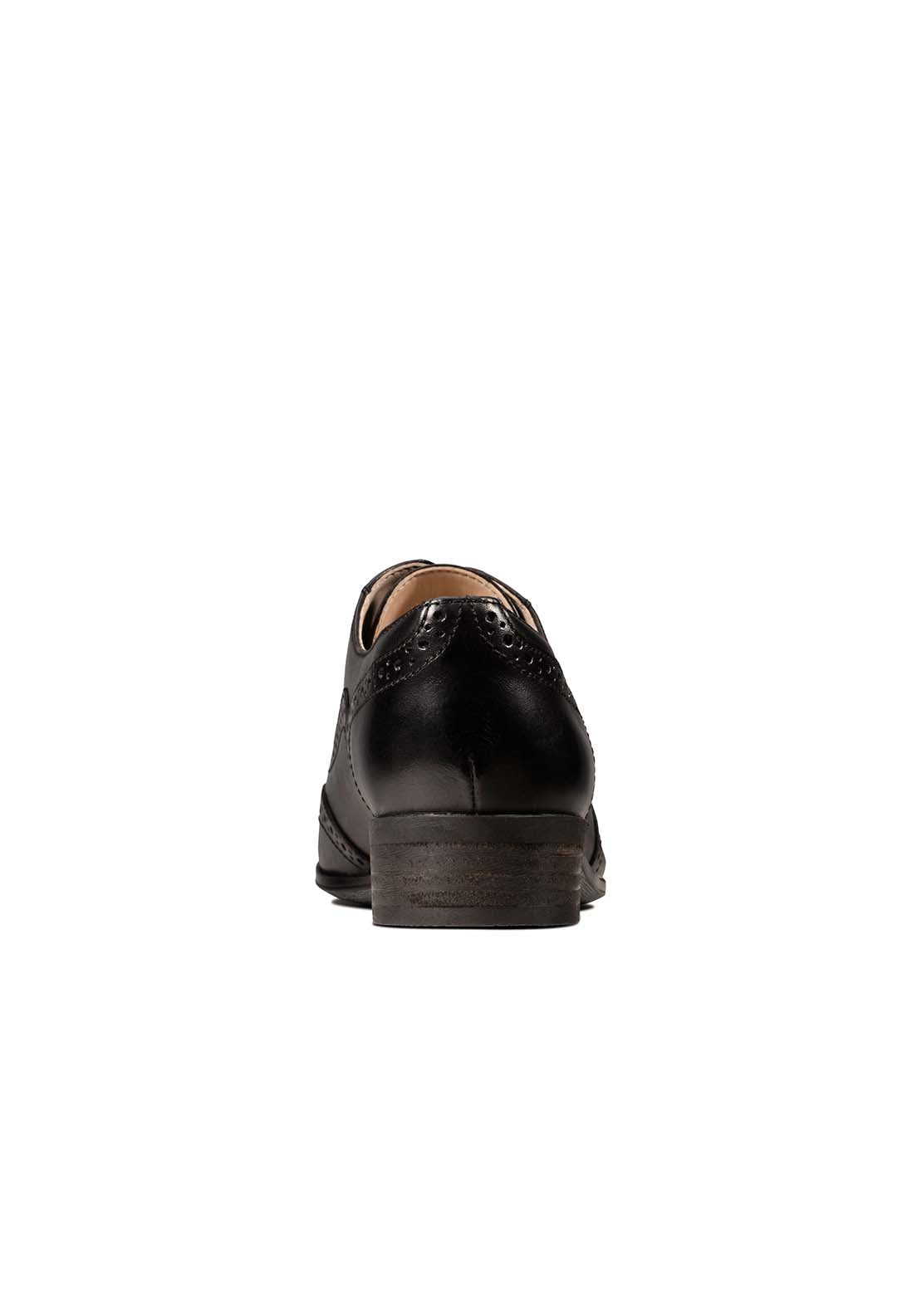 Clarks Hamble Oak Casual Shoe - Black 5 Shaws Department Stores