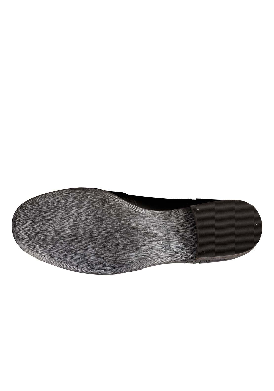 Clarks Hamble Oak Casual Shoe - Black 7 Shaws Department Stores
