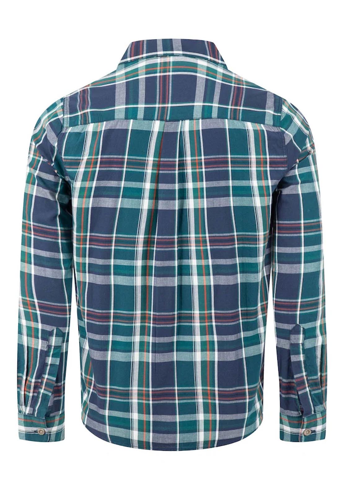 Weird Fish Lando Check Shirt - Blue 7 Shaws Department Stores