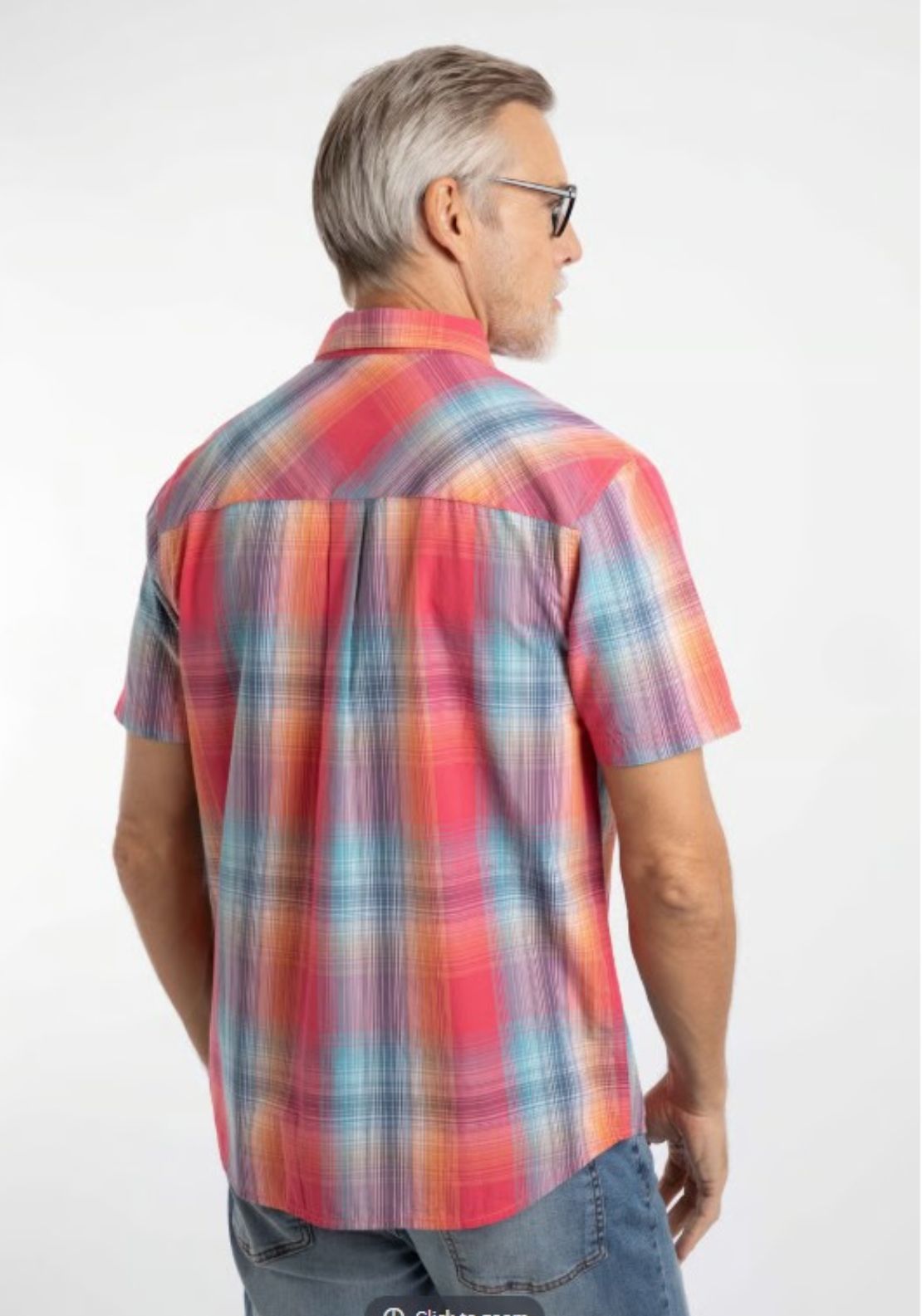 Weird Fish 100% Cotton Judd Short Sleeve Check Shirt - Pink 2 Shaws Department Stores