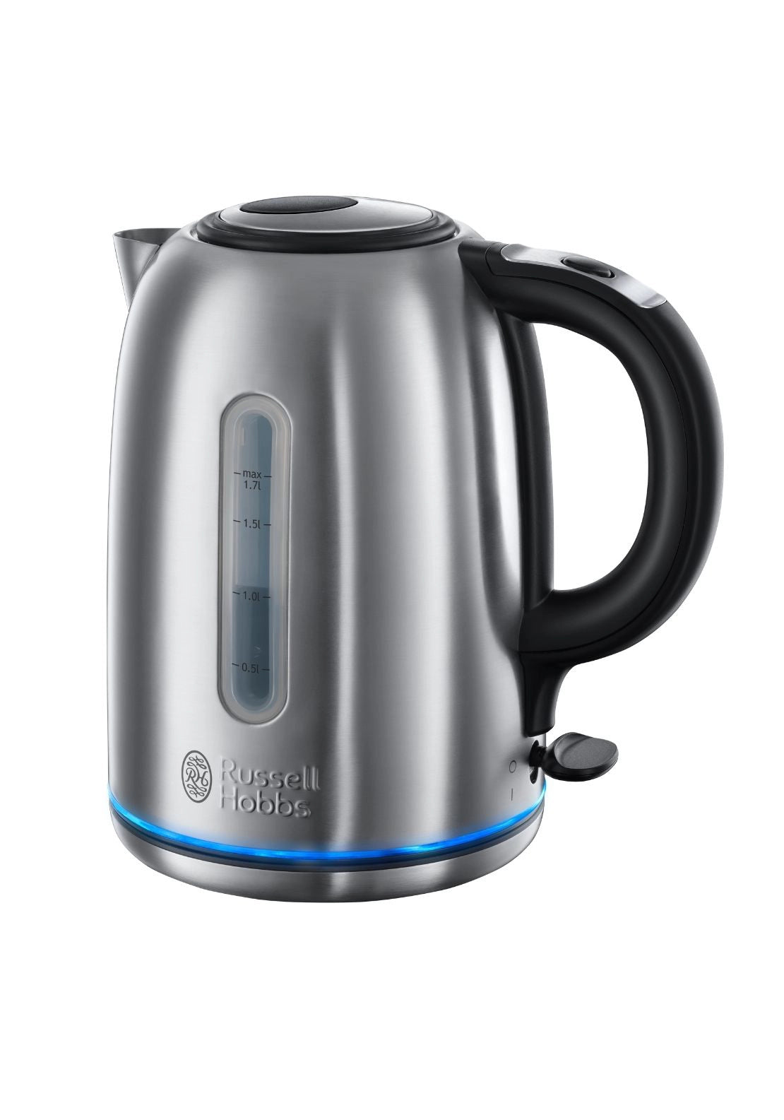 Russell Hobbs Quiet Boil Kettle - Steel 1 Shaws Department Stores