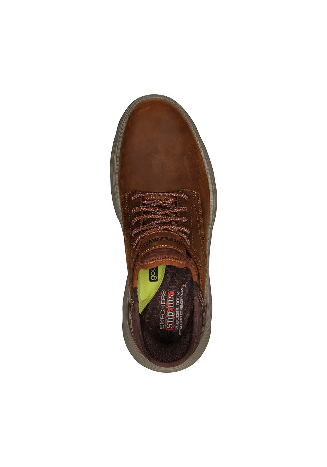 Skechers Slip-Ins Garza - Brown 3 Shaws Department Stores