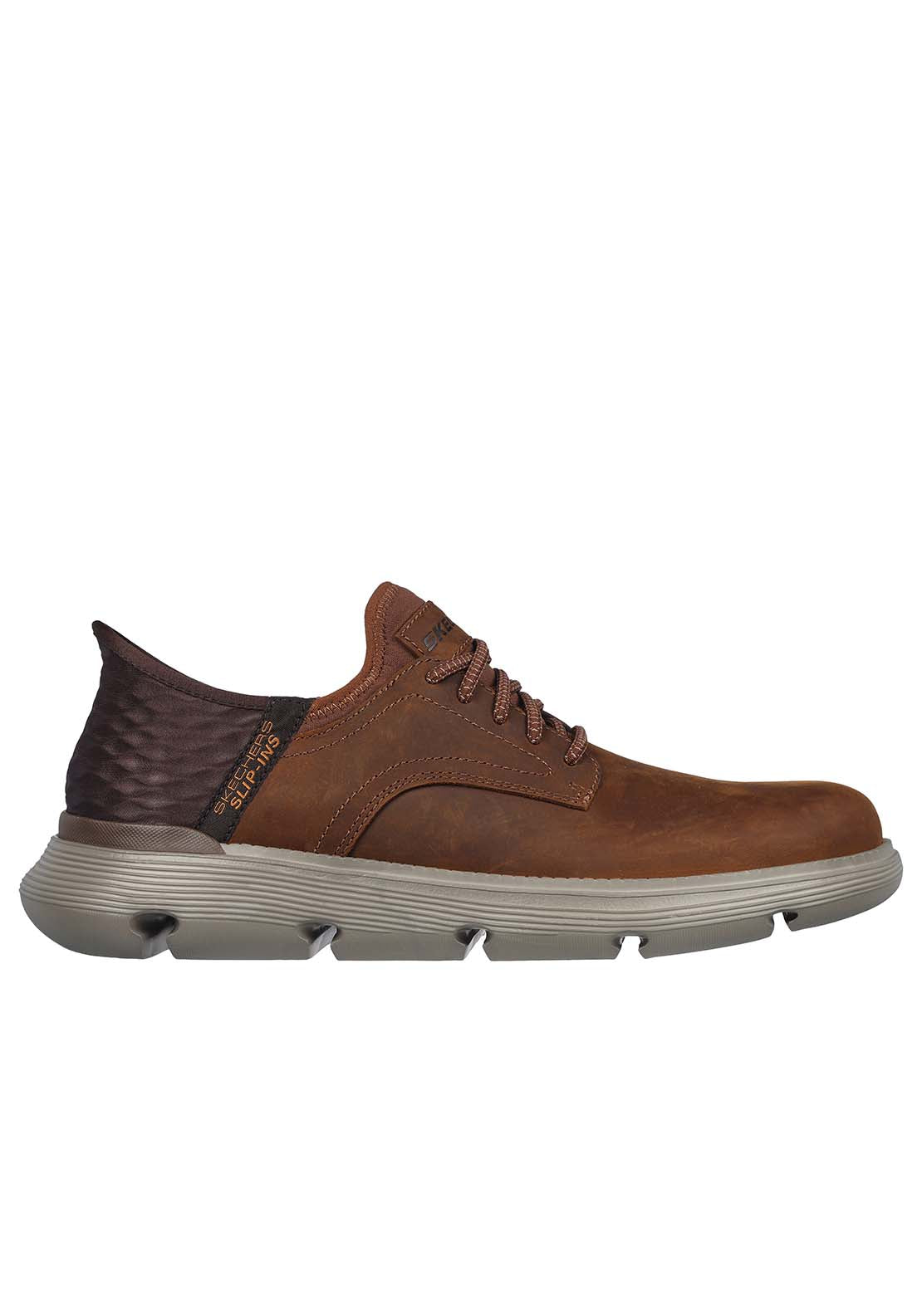 Skechers Slip-Ins Garza - Brown 2 Shaws Department Stores