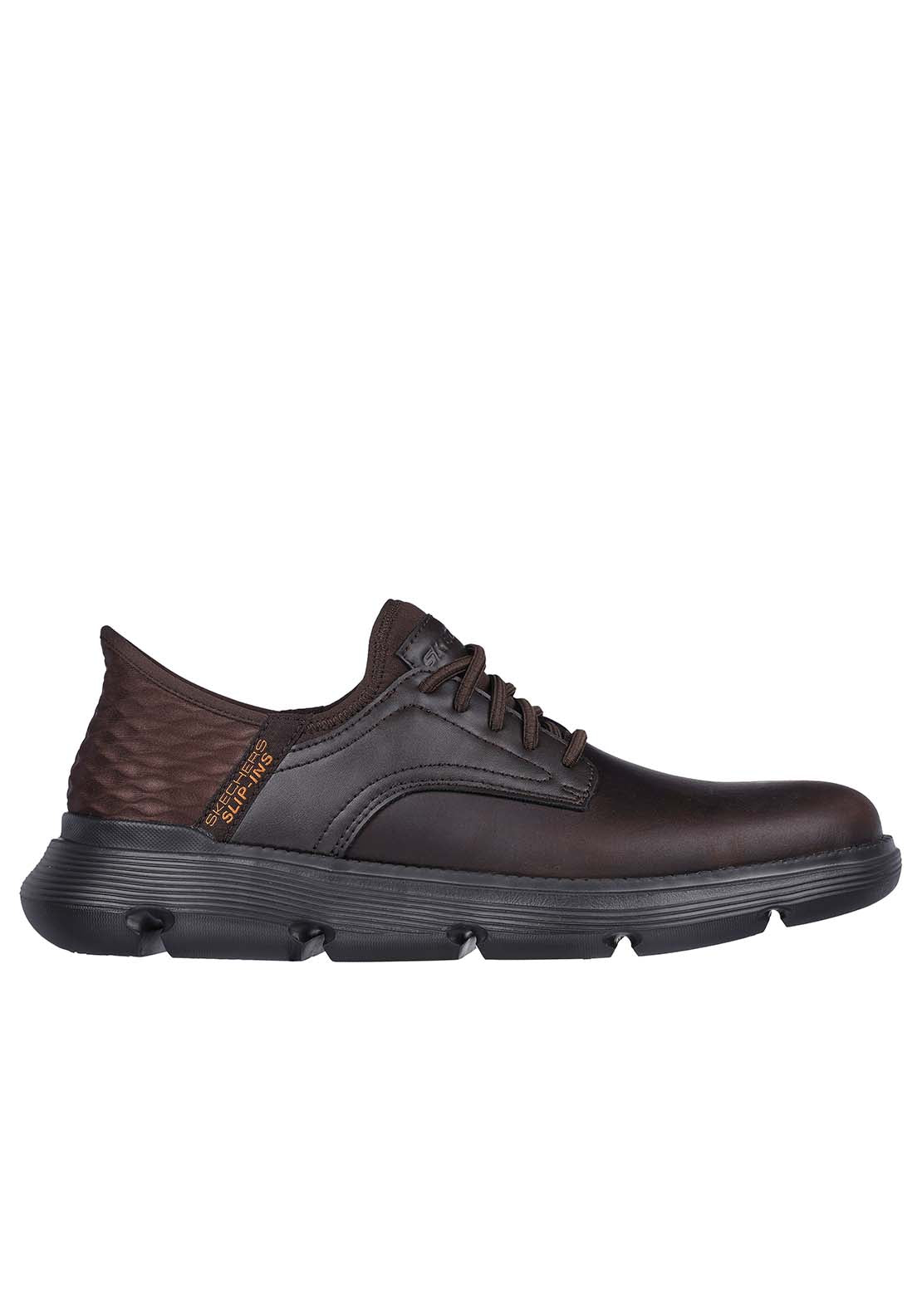 Skechers Slip-Ins Garza - Chocolate 2 Shaws Department Stores