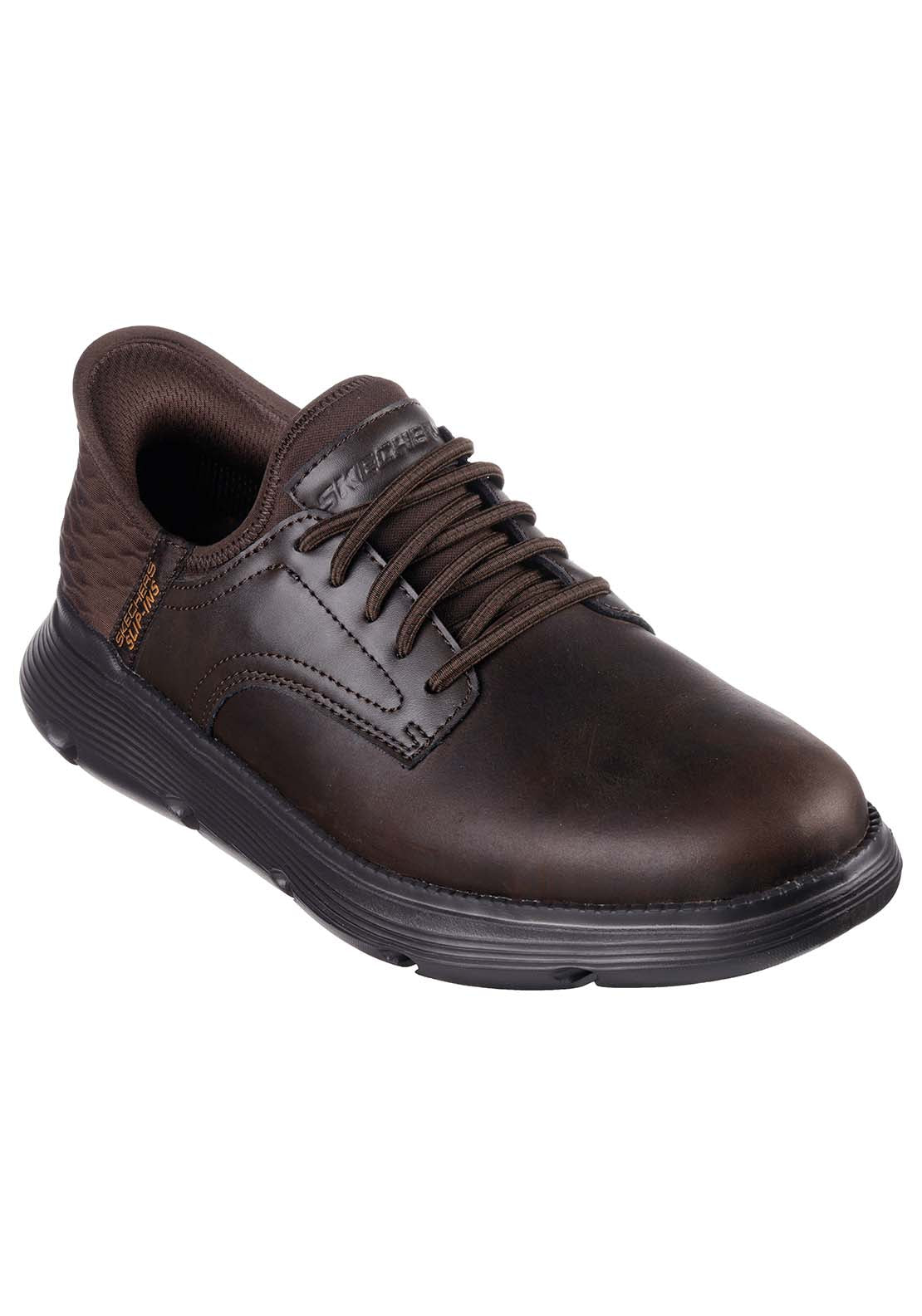 Skechers Slip-Ins Garza - Chocolate 1 Shaws Department Stores