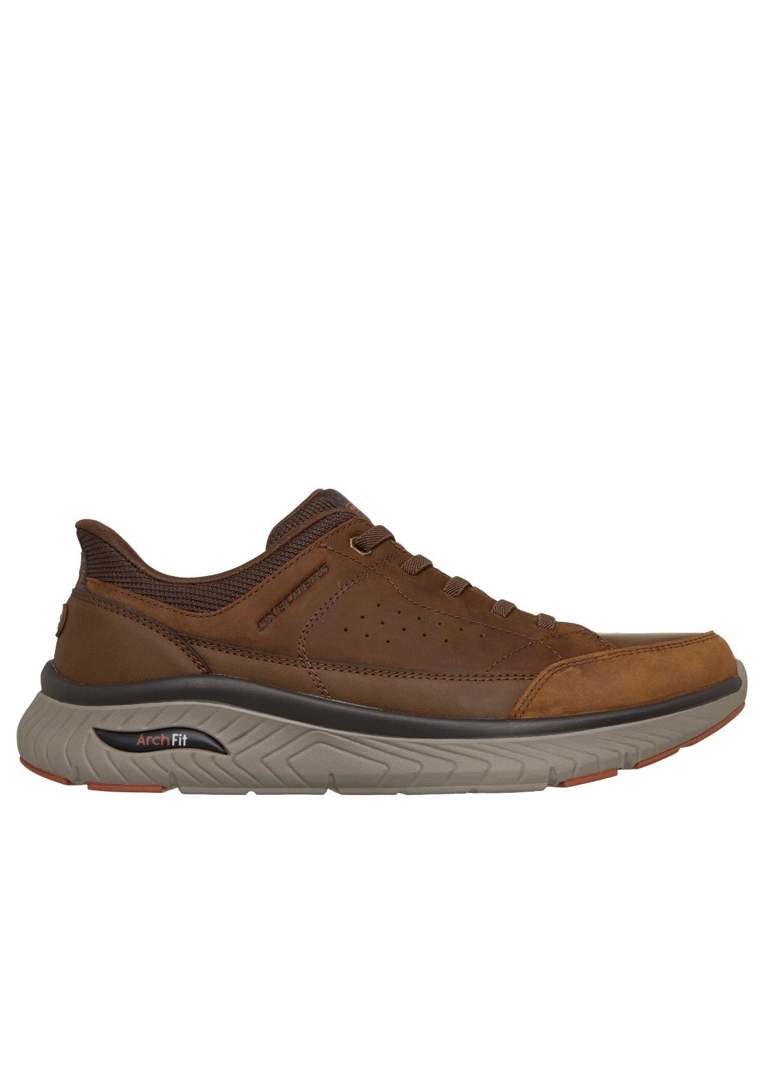 Arch Fit Crosser Felix Slip Ins - Charcoal/dark Brown